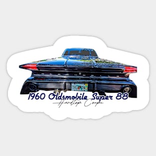 1960 Oldsmobile Super 88 Hardtop Coupe Sticker